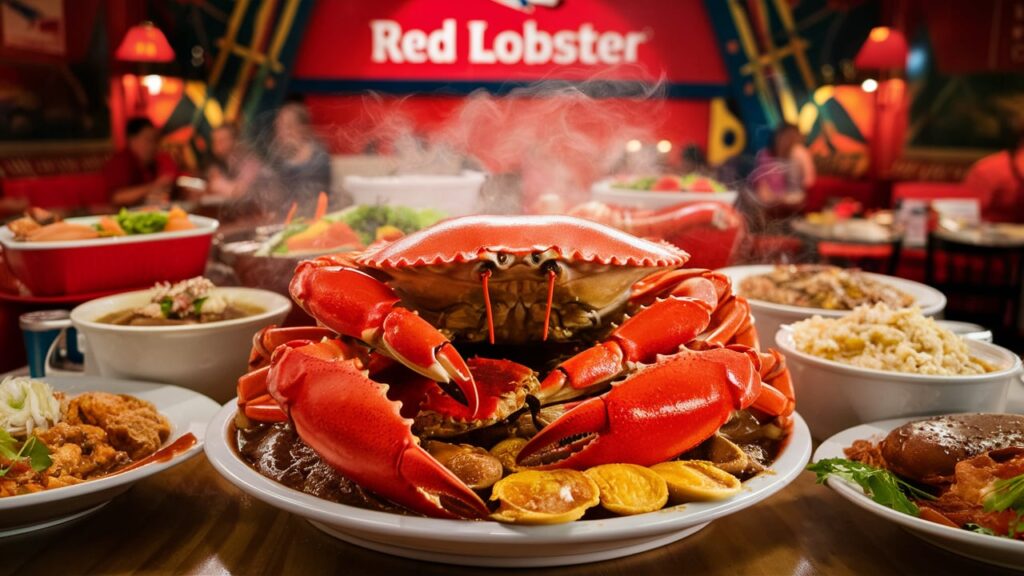 Red Lobster Crab Fest menu