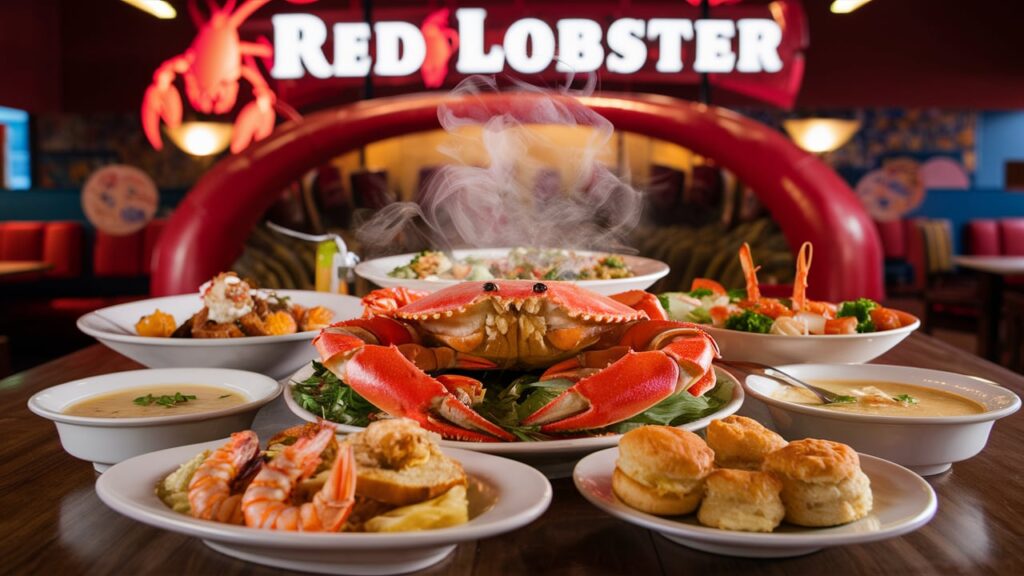 Red Lobster Happy Hour menu