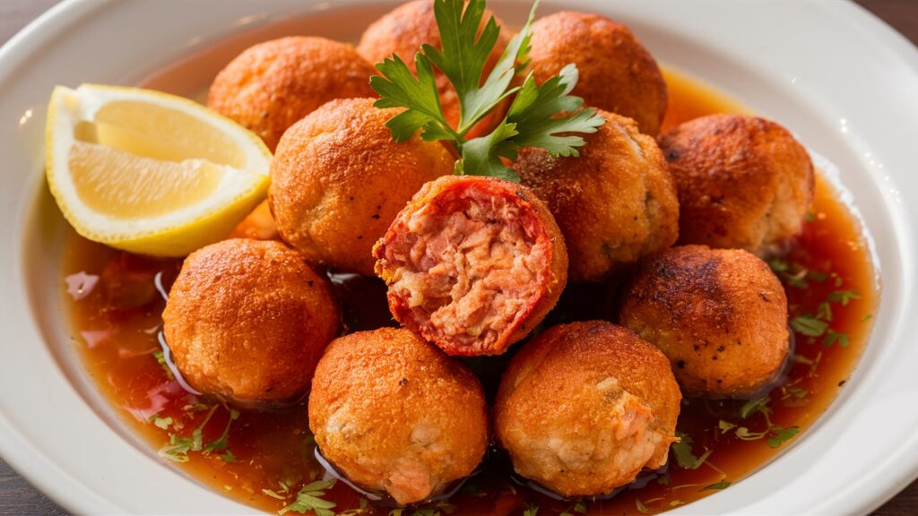 Red Lobster Sausage Balls